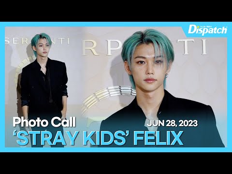 필릭스(스트레이 키즈), "올블랙에 '특'급 비주얼" l FELIX(SKZ), "All black and S-Class visual" [현장]