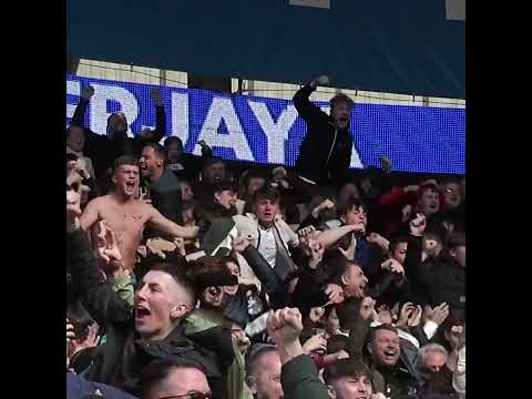 Pure passion from Ben Lloyd in the away end #shorts