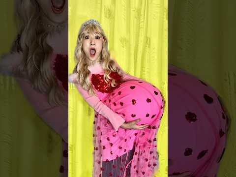 もしも妊婦のプリンセスがいじめられたら？😭 #funny #Comedy  #happydojo