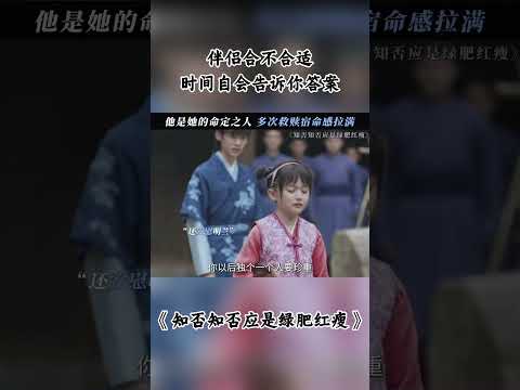 伴侣合不合适，时间自会告诉你答案 #知否 #知否知否应是绿肥红瘦 #赵丽颖 #冯绍峰