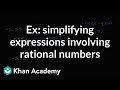 Simplifying Rational Expressions with Decimals and Fractions