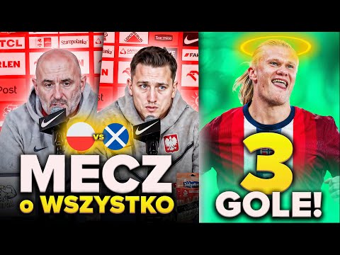 Zieliński się tłumaczy, ale nieudolnie… Probierz ZAGRA ze SZKOCJĄ o POSADĘ! Hattrick Erling Haalanda