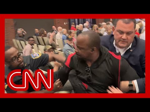 Protesters stun-gunned by law enforcement at Marjorie Taylor Greene town hall