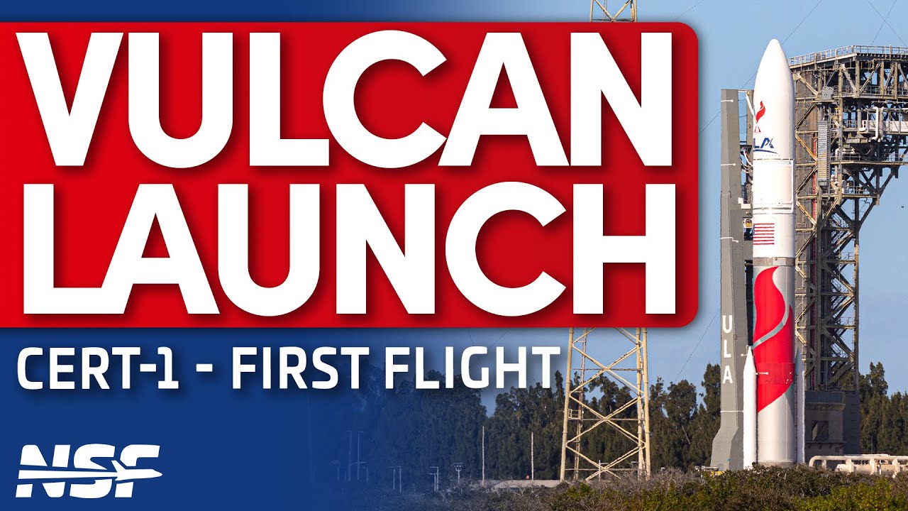 ULA Launches the First Vulcan Centaur with the Peregrine Moon Lander