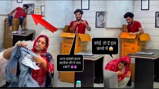 Slapping prank on Gudiya !! Dabbe में छुपकर गुड़िया को डराया 🤣🤣 || @tabishdiaries590