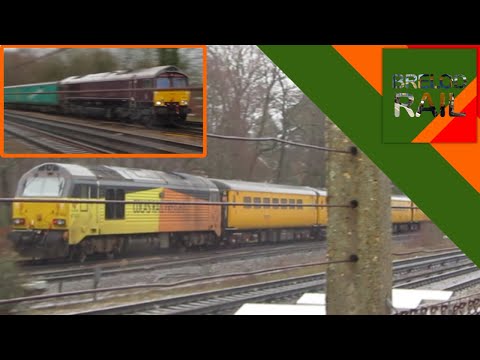 Colas 67s | Trains at Farnborough (Main) | 17/02/2021