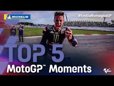 Top 5 MotoGP? Moments by Michelin | 2021 #EmiliaRomagnaGP