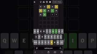 Wordle Today April 16 2026 - Wordle 1762 #shorts #wordlepuzzle #wordlegameplay