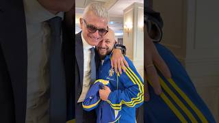 RAVANELLI SIGNED THE CHAMPIONS LEAGUE SHIRT! #football #juventus #soccer