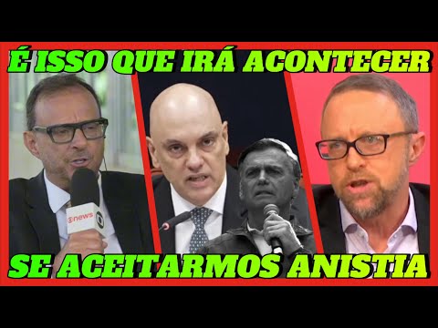 JORNALISTAS DÃO AULA E USAM A HISTÓRIA PARA EXPLICAR O FUTURO DO BRASlL SE HOUVER ANISTIA