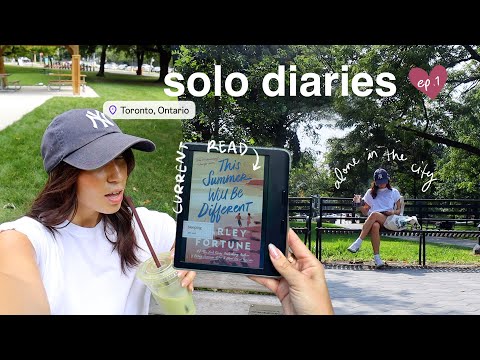 solo diaries (ep 1): a saturday exploring the city by myself 🌸