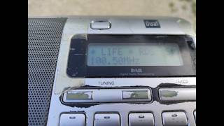 THEMA: DAB+/UKW Grenze...(Teil218) UKW 100,5 - * LIFE * Radio vs. Dlf / derneueflo-Das Radio