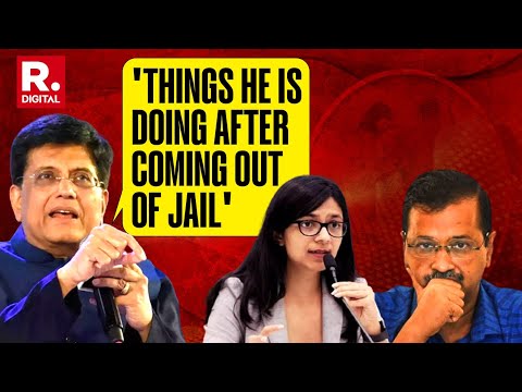 Piyush Goyal Slams AAP, Questions Arvind Kejriwal's Credibility | Swati Maliwal Assaultgate