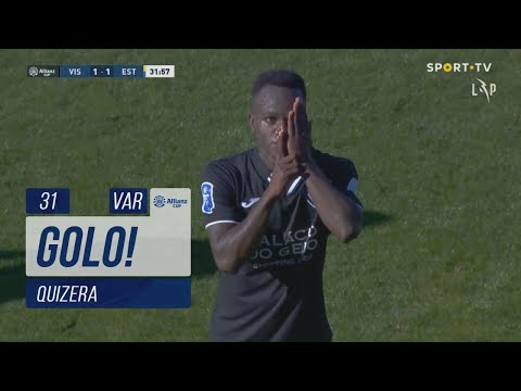 Goal | Golo Quizera: Ac. Viseu (1)-1 Estoril Praia (Taça da Liga 22/23 - Fase 3 - Jornada 3)