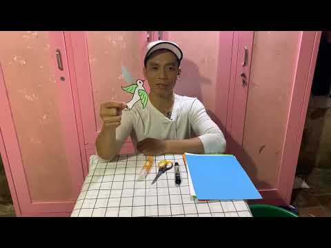Hướng dẫn cắt dán chim bồ câu - Đức Paper Model