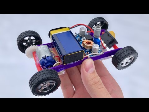 How to Make Battery Car - Amazing Mini Electric Car - DIY for Kids - School Project