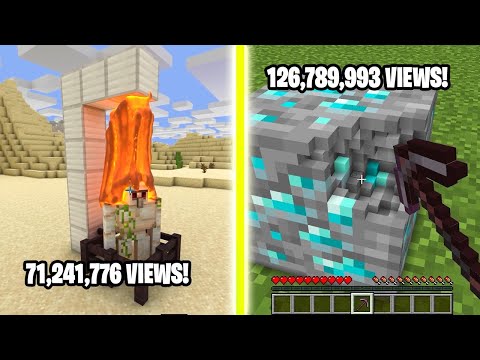 Most Viewed Minecraft Shorts of 2024 - Minecraft Compilation by bdzminecraft