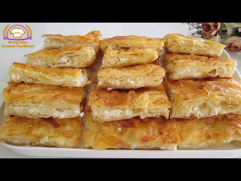 BU BÖREK RAMAZANDA OLAY OLUR❗️O KADAR GÜZEL OLDUKİ BİR YİYEN BİR DAHA İSTİYOR💯PEYNİRLİ BÖREK TARİFİ👌