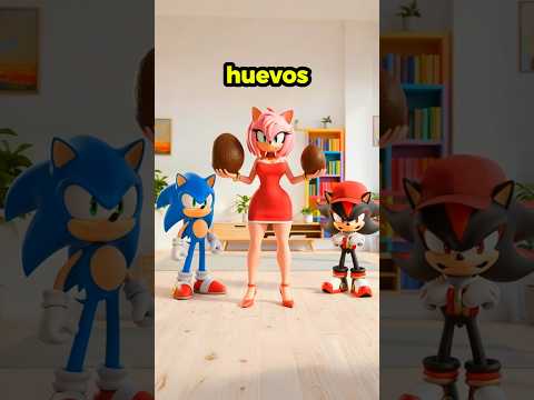 SONIC y el HUEVO de DRAGON 🐉#shorts