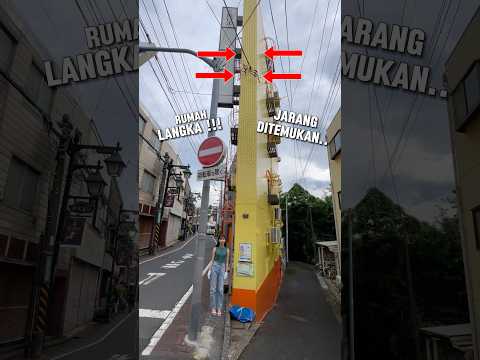 Mau tinggal di rumah seperti ini? Rumah segitiga super mini!