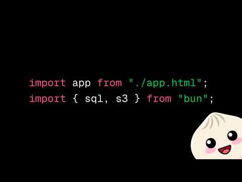 Bun 1.2 is a HUGE update (its a bundler now!)