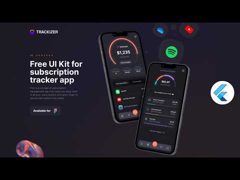 Expense Tracker App UI Flutter | Finance App UI