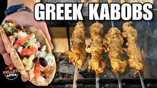 The PERFECT Grilled Greek Chicken Skewers (with Homemade Marinade)