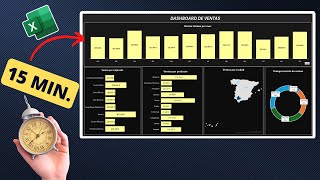 🚀 DASHBOARD INTERACTIVO para PRINCIPIANTES en EXCEL🚀