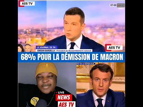 🚨💥🇫🇷 Démission d'Emanuel Macron 68% des Français sont favorable #viral #youtubeshorts #viralvideo