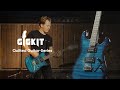 Max GigKit Quilt Top Beginner Electric Guitar Pack - Black