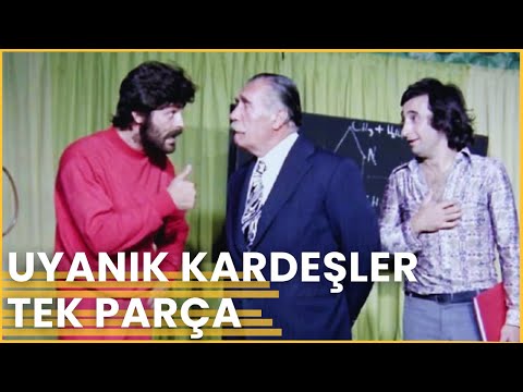 UYANIK KARDEŞLER | Kadir İnanır & Müjdat Gezen | Eski Türk Filmi Tek Parça