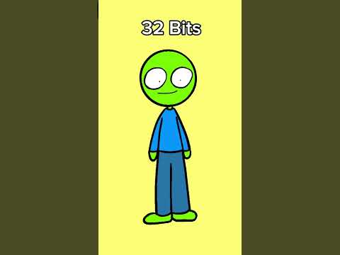 1 bit 2 bits 4 bits 8 bits 16 bits 32 bits 64 bits 128 bits #shorts