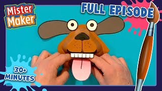 Mister Maker 🎨 Series 3, Episode 11-12 | DOUBLE FULL EPISODE - Arts & Crafts