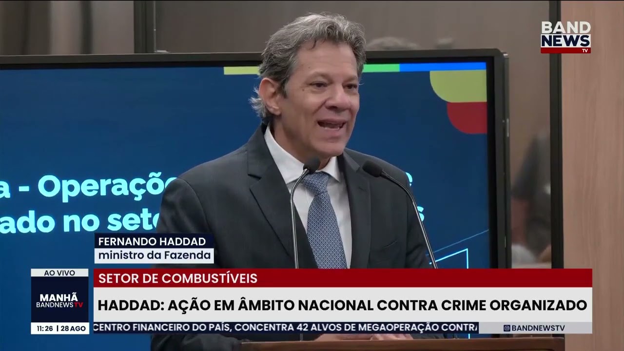 “Contra o crime organizado precisa de resposta organizada”, diz Haddad