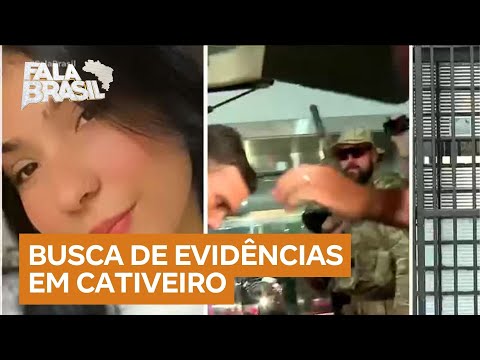 Polícia procura evidências em cativeiro e espera laudos para solicitar novas prisões no caso Vitória