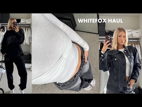 WHITEFOX try on haul