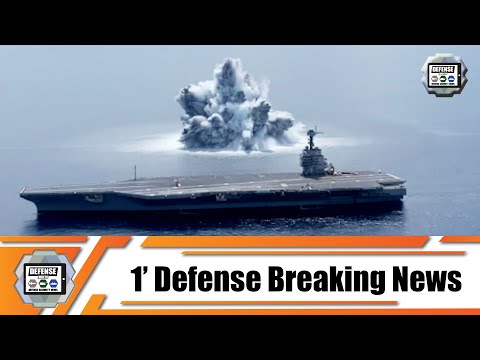 US Navy aircraft carrier USS Gerald R. Ford successfully completed Full Ship Shock Trials