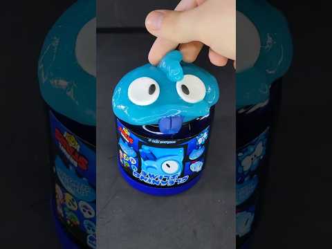 SQUEAK but in SLIME! 💧 #brawlstars #shorts #toys
