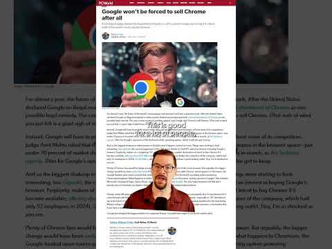 Google doesn’t have to sell Chrome