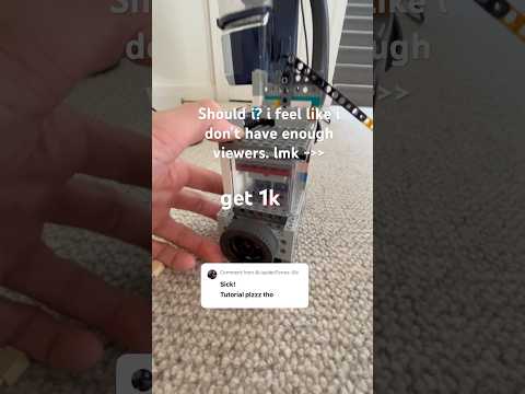 get 1k likes i’ll do it. #lego #engine