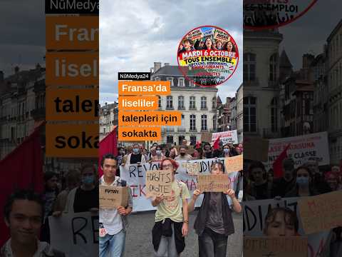 Şimdi sendikalar da liseli öğrencilerin eylemlerine destek veriyor