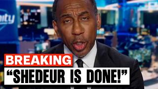 Stephen A Smith FREAKED OUT After Shedeur LOSES IT ALL....