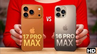 iPhone 17 Pro Max vs iPhone 16 Pro Max Design And Display Comparison