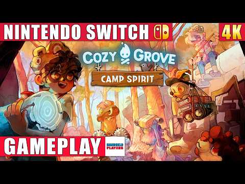 Cozy Grove: Camp Spirit Nintendo Switch 1 Gameplay in 4K