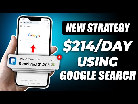 Use Google Search to Earn $214 Per Day! *New Method* Make Money Online with Google