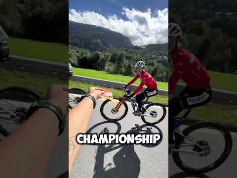 Cyclist Gets Food During Race 😱