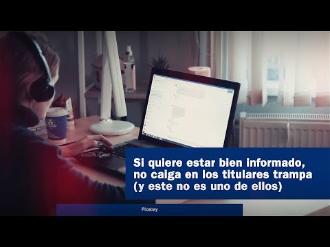 Miniatura del video titulado SI QUIERE ESTAR BIEN INFORMADO, NO CAIGA EN LOS TITULARES TRAMPA | THE CONVERSATION