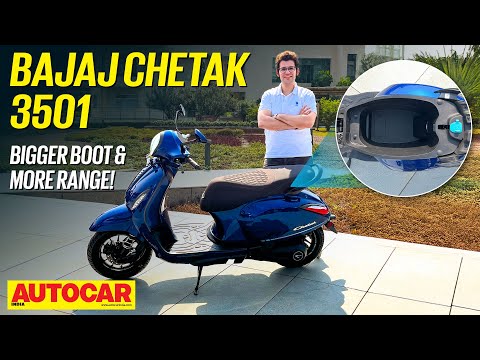 Bajaj Chetak 3501 - More features at the same price! | Walkaround | Autocar India