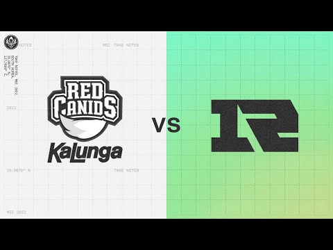 RED vs RNG｜2022 Mid-Season Invitational Group Stage Day 4 Game 4