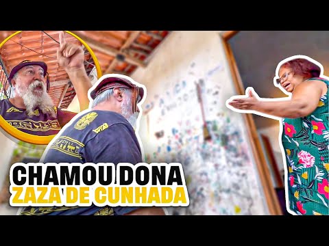 MANETIKIN CHAMOU DONA ZAZA DE CUNHADA E O VEIO DE IRMÃO | MANETIKIN
